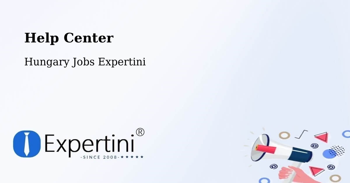 Help Center – Nagyatád - Hungary Jobs Expertini